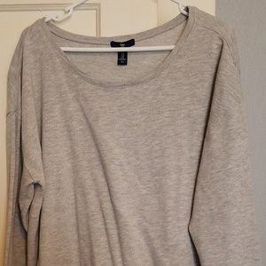 GAP Women's Layered Look with Built-in Faux Shirt